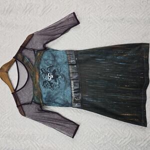 Disney Store Descendants 2 By Disguise Uma Costume (Ursula daughter}